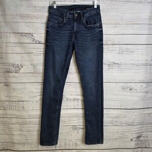The Perfect Jean NYC Jeans Mens 29x34 (29x33) Dark Blue Slim Fit Stretch Denim